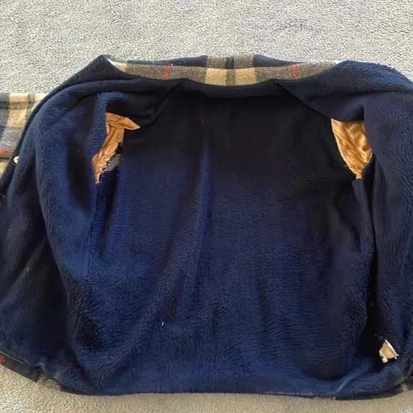 Vintage Sears Sportswear Wool Plaid Jacket Men’s 42 Button Front Outdoor Woodsy - Picture 8 of 15